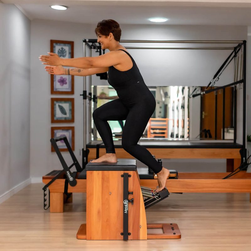 spro fitness pilates e funcional step chair